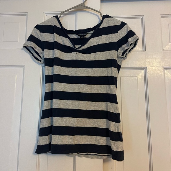 Banana Republic Striped Tee - Picture 1 of 3